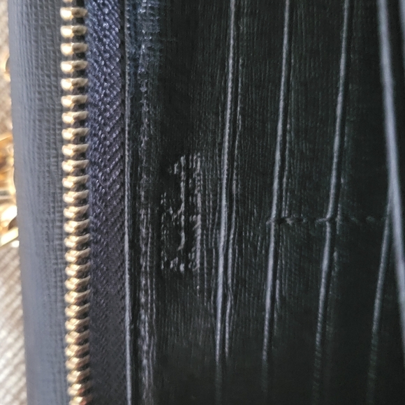 Furla Black and Gold Crossbody Bag with Aftermarket Chain - Picture 9 of 14